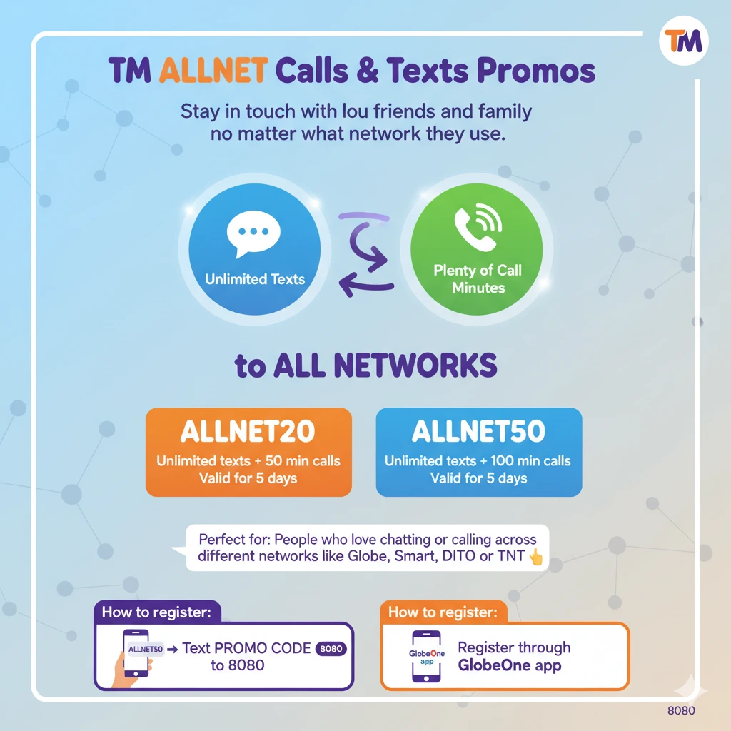 TM ALLNET Calls & Texts Promos