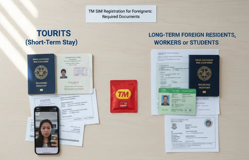 Requirements Of TM SIM Registration for Foreigners