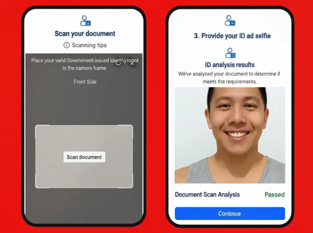 Selfie For TM Sim registration Online