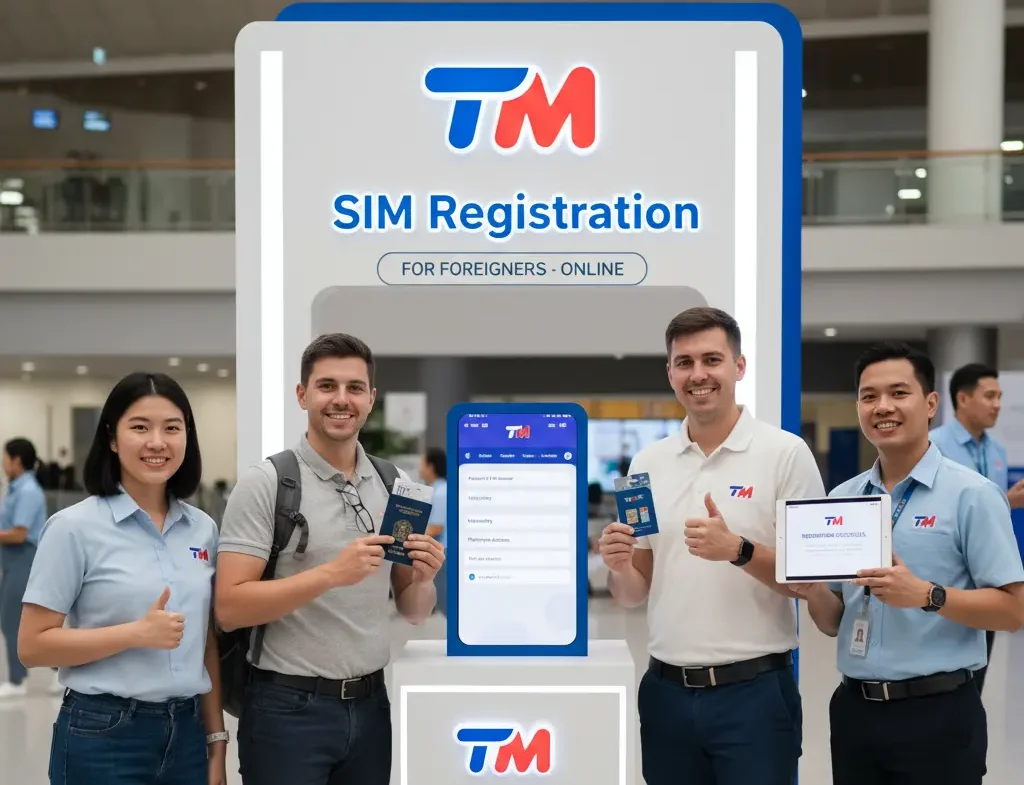TM SIM Registration for Foreigners