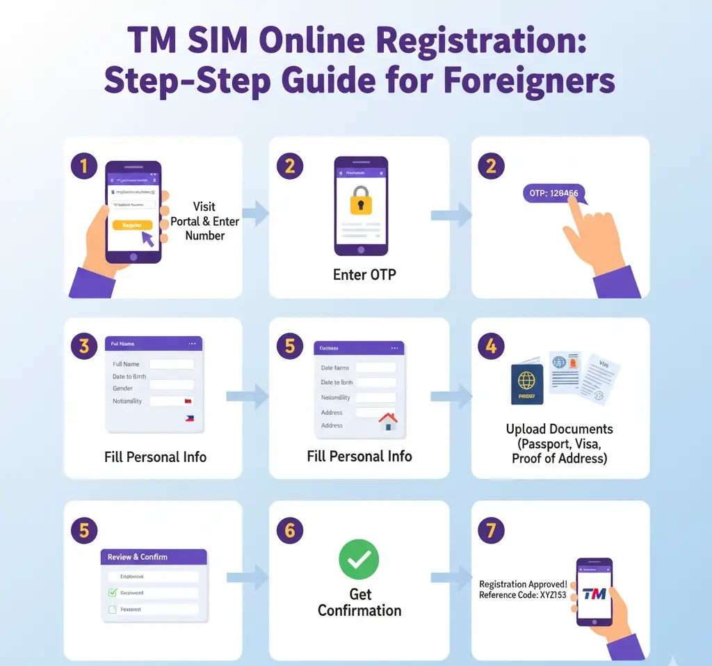 TM SIM Registration for Foreigners in Philippines