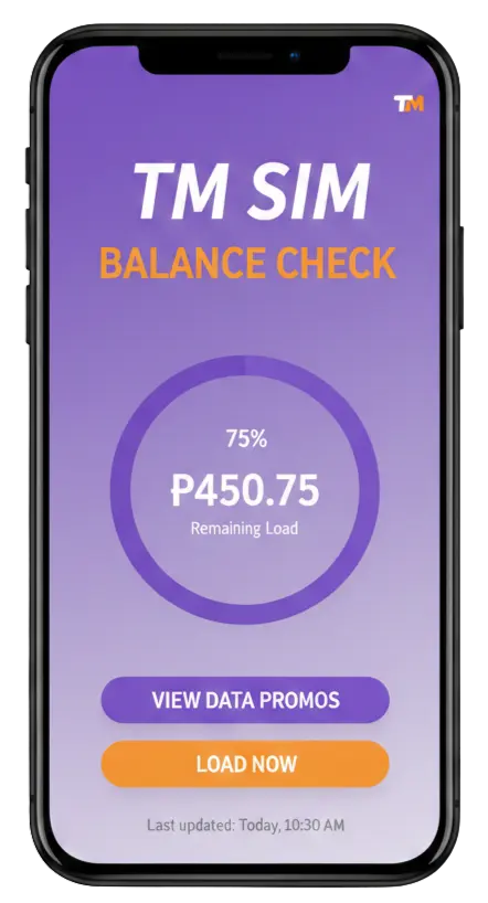 TM SIM Balance Check