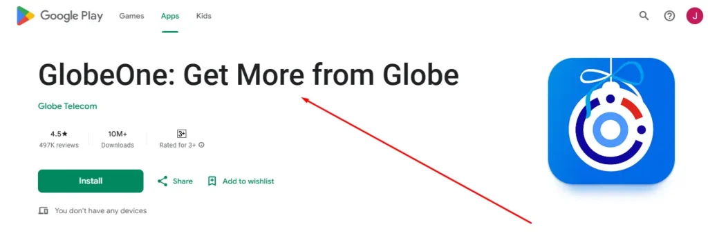 TM Sim Registration from GlobeOne App