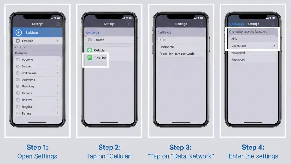 TM APN Settings for iPhone